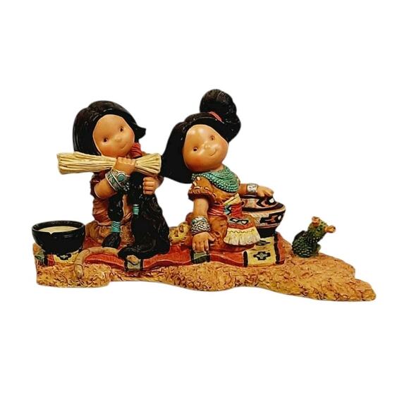 Vtg Friends Of The Feather Figurines Enesco Lot Beauty Hug Love For Many Moons - Picture 8 of 16